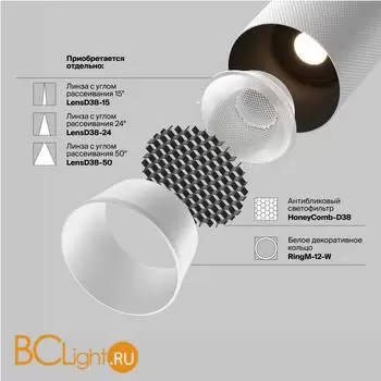 Трековый светильник Maytoni Artisan TR097-2-12W3K-M-BW - Фото 1