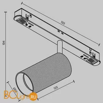 Трековый светильник Maytoni Artisan TR097-2-12W3K-M-BW - Фото 14