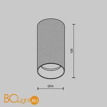 Потолочный светильник Technical C080CL-01-GU10-B - Фото 6