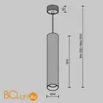 Подвесной светильник Maytoni Artisan P082PL-GU10-MG - Фото 9