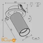Встраиваемый светильник Maytoni Artisan C081CL-01-GU10-W - Фото 10