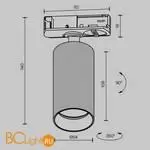 Трековый светильник Maytoni Artisan TR089-1-GU10-BB - Фото 7