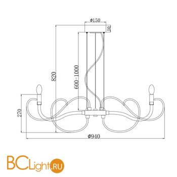 Люстра Maytoni Atlanta MOD051PL-07TR - Схема