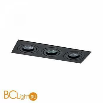 Встраиваемый светильник Maytoni Atom GU10 3x50Вт DL024-2-03B