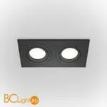Встраиваемый светильник Maytoni Atom GU10 2x50Вт DL024-2-02B - Фото 3