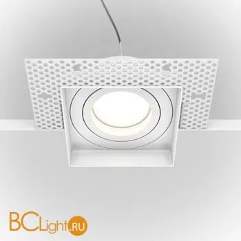 Встраиваемый светильник Maytoni Atom GU10 1x50Вт DL003-01-W