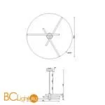 Подвесной светильник Maytoni Axis MOD106CL-L40G3K - Фото 1