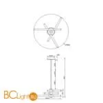 Подвесной светильник Maytoni Axis MOD106PL-L28G3K - Фото 2