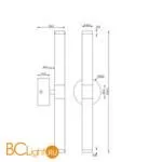 Бра Maytoni Axis MOD106WL-L10G3K - Фото 3