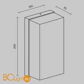 Бра Maytoni Badd O454WL-L10GF3K - Фото 1
