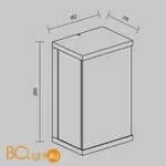 Уличный настенный светильник Maytoni Baker Street O021WL-L10B3K - Фото 8