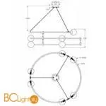 Люстра Maytoni Balance MOD317PL-06G - Фото 0