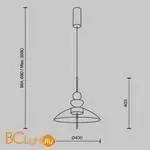 Подвесной светильник Maytoni Bangkok MOD185PL-L12CG3K3 - Фото 6