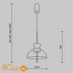 Подвесной светильник Maytoni Bangkok MOD185PL-L12CG3K2 - Фото 6