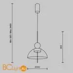 Подвесной светильник Maytoni Bangkok MOD185PL-L12CG3K1 - Фото 6