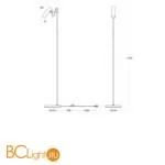 Торшер Maytoni Bansky MOD129FL-01B - Фото 2