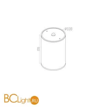 Спот Maytoni Bar O306CL-L12GF - Фото 0