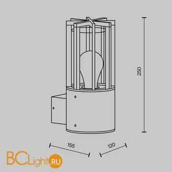 Бра Maytoni Barrel O453WL-01GF - Фото 6