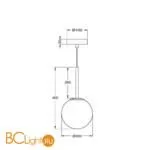 Подвесной светильник Maytoni MOD321PL-01B1 - Фото 3