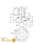 Подвесной светильник Maytoni Basic form MOD321PL-05G1 - Фото 0