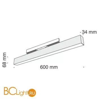 Трековый светильник Maytoni Basis S35 3000K 20Вт 120° TR012-2-20W3K-B - Фото 0