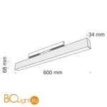 Трековый светильник Maytoni Basis S35 3000K 20Вт 120° TR012-2-20W3K-B - Фото 0