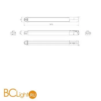 Светильник для однофазного шинопровода Maytoni Basis TR000-1-10W3K-W - Фото 1