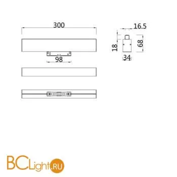 Трековый светильник Maytoni Basis S35 4000K 12Вт 120° TR012-2-12W4K-W - Фото 3