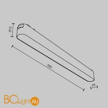 Трековый светильник Maytoni Basis TR080-1-18W3K-B - Фото 6