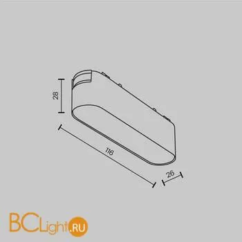 Трековый светильник Maytoni Basis TR080-1-6W3K-W - Фото 6