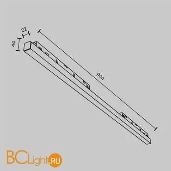 Трековый светильник Maytoni Basis TR030-4-30W3K-WW-DS-B - Фото 6