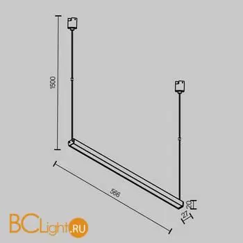 Трековый светильник Maytoni Basis new TR170-1-26W3K-B - Фото 6