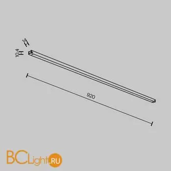 Трековый светильник Maytoni Basis new TR173-1-24WTW-B - Фото 9