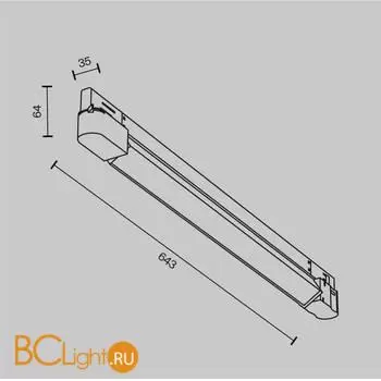 Трековый светильник Maytoni Basis new TR196-3-20W2.7K-W - Фото 9