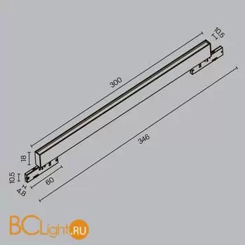 Трековый светильник Maytoni Basis new TR192-1-8W2.7K-B - Фото 9