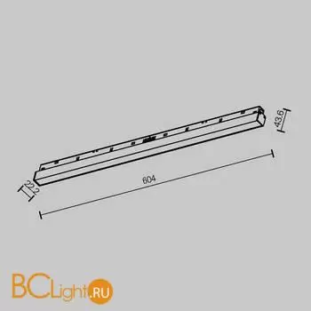 Трековый светильник Maytoni Basis new TR030-2-24W2.7K-B - Фото 6