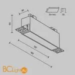 Встраиваемый светильник Maytoni Basis DL066-12W3-6K-TRS-W - Фото 6
