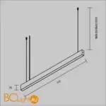 Подвесной светильник Maytoni Basis P070PL-2.7-3-4K-W - Фото 4