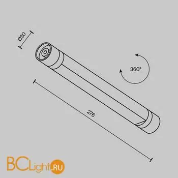 Модульная система Maytoni Basis C147CL-L300-6W3K-B - Фото 8