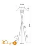 Торшер Maytoni Bastone MOD006FL-01B - Фото 2