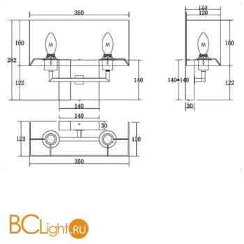 Бра Maytoni Bianco Z030WL-02BS - Фото 6