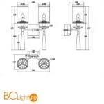 Бра Maytoni Bianco MOD224WL-02BS1 - Фото 5