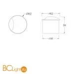 Встраиваемый светильник Maytoni Biscotti O035-L3W3K - Фото 0