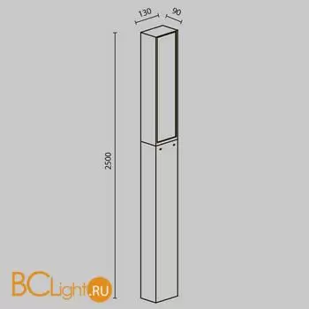 Садово-парковый светильник Maytoni Blitz O470FL-L40GF3K - Фото 8