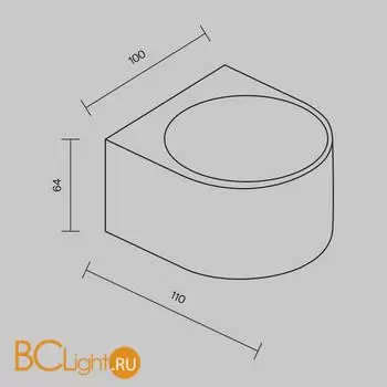 Настенный светильник Maytoni Blow O435WL-L5GF3K - Фото 6