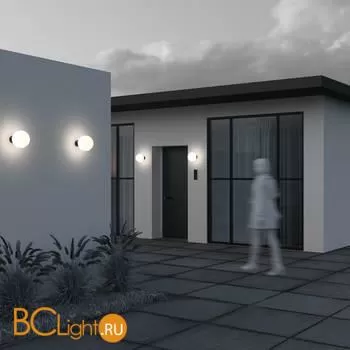 Уличный настенный светильник Maytoni Bold O598WL-01B1 - Фото 3