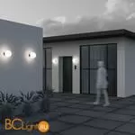 Уличный настенный светильник Maytoni Bold O598WL-01B1 - Фото 3