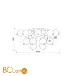 Люстра Maytoni Bolla MOD133CL-04CH - Фото 1