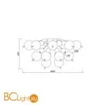 Люстра Maytoni Bolla MOD133CL-04BS - Фото 1