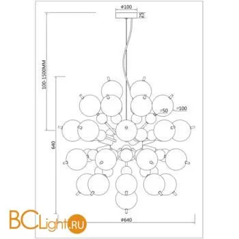 Люстра Maytoni Bolla MOD133PL-08CH - Фото 1